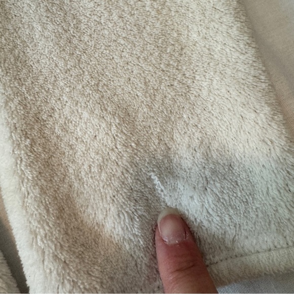 Patagonia Medium Cream Re-Tool Snap T Fleece Pullover ~ Polartec Outdoor Classic - Picture 5 of 9